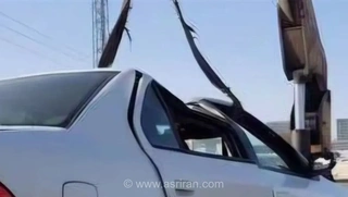 تصادف مرگبار در زنجان؛ برخورد سمند با تیر برق یک کشته و یک زخمی برجای گذاشت
