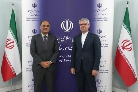 دیدار سفیر پاکستان با سخنگوی وزارت امور خارجه ایران