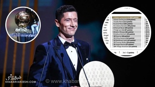 اختلاف نظر بر سر توپ طلای ۲۰۲۰؛ لواندوفسکی بهترین شد