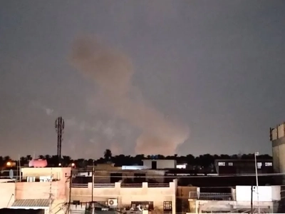 انفجار در انبار مهمات الحشد الشعبی در شمال بغداد