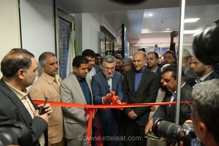 افتتاح بیمارستان ۱۰۰ تختخوابی در گلبهار همزمان با جنگ هوایی