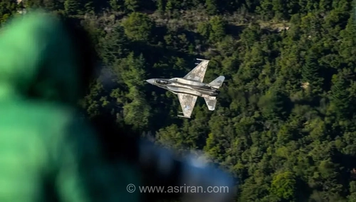 نمایش F-16 یونانی در دره های صعب العبور / رزمایش اینیوخوس 2026 (+عکس)