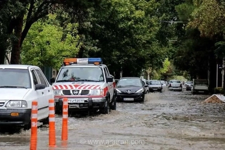 هشدار هواشناسی برای تهران: بارش باران و وزش باد شدید