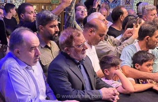 حضور جانشین فرمانده سپاه در حرم رضوی برای زیارت مزار شهید رئیسی