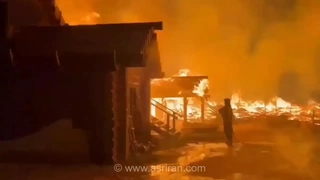 فاجعه در شهرک سینمایی روسیه؛ استفاده ناایمن از وسایل آتش‌بازی، لوکیشن فیلم‌برداری را به خاکستر تبدیل کرد