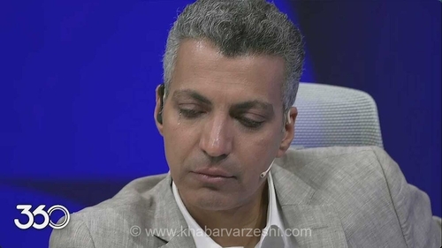 بغض مجری محبوب فوتبال شکست؛ اشک‌های عادل فردوسی‌پور در برنامه زنده پس از صحبت‌های امیر حاج‌رضایی