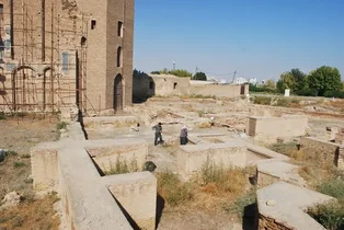 حفاظت از گنبد سلطانیه آغاز شد
