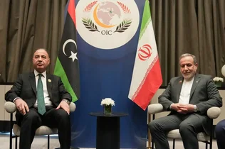 دیدار وزیر امور خارجه ایران با سرپرست وزارت امور خارجه لیبی در بغداد