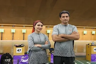 تیم تپانچه میکس ایران به فینال بازی‌های آسیایی رسید