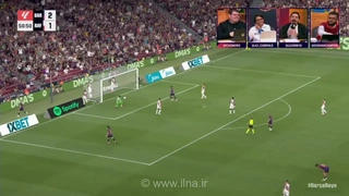 گلزنی فلورین؛ بارسلونا 3 - 0 رایو وایه کانو