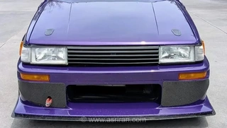 تویوتا کرولای SR5 مدل ۱۹۸۵ با موتور V8 و شاسی تقویت‌شده
