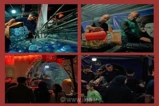 برپایی موکب شهرداری های مازندران در مشهد مقدس