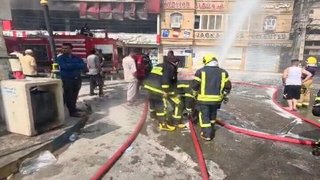 حریق در پاساژ خلیج فارس عسلویه؛ مصدومیت پنج نفر