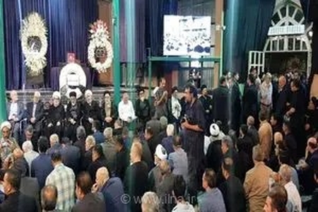 برگزاری مراسم بزرگداشت والده همسر حجت الاسلام سید حسن خمینی در حسینیه جماران