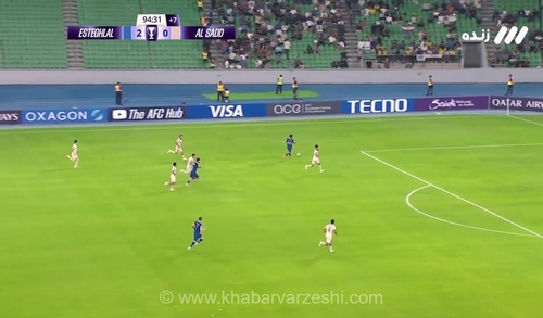 گلزنی قلی‌زاده؛ استقلال با نتیجه 3-0 از السد پیش افتاد