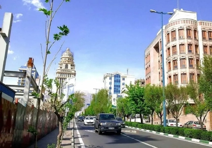 تصویری از تهران قدیم؛ چشم‌انداز شمال شهر از شمس‌العماره
