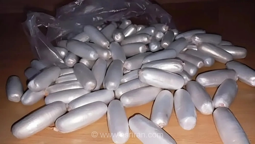 کشف مواد مخدر صنعتی در معده دو قاچاقچی در زیرکوه