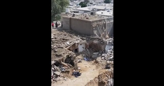 انتشار تصاویر هوایی از ابعاد خسارات حمله به مناطق مسکونی در جزیره قشم؛ جزئیات تازه از حادثه