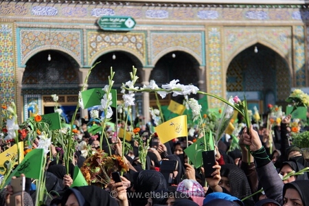 استقبال باشکوه از کاروان نمادین ورود حضرت معصومه (س) به قم