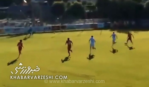 درخشش سردار آزمون در لباس شباب‌الاهلی؛ پاس گل تماشایی ستاره ایرانی مقابل اودینزه ایتالیا در دیداری دوستانه
