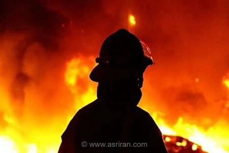 نجات ۹ نفر از میان دود و آتش در اثر آتش‌سوزی ساختمان ۷ طبقه در منطقه فاطمیون مشهد