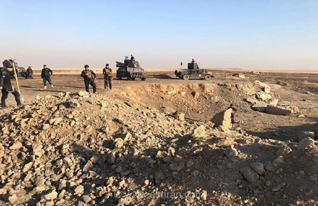 انهدام تونل ۱۰۰ متری داعش در شمال موصل توسط الحشد الشعبی