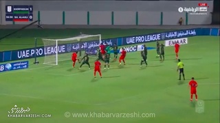 گل عزت‌اللهی از روی کرنر؛ شباب‌الاهلی در مقابل خورفکان پیش افتاد