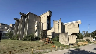 معماری بروتالیستی دانشگاه سنت سیریل و متودیوس اسکوپیه در نگاهی نزدیک (+عکس)