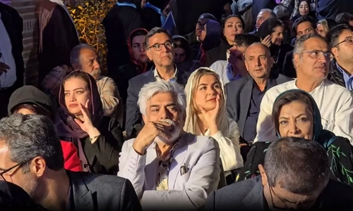 حضور هنرمندان در مراسم گشایش بارگاه شمس تبریزی در خوی