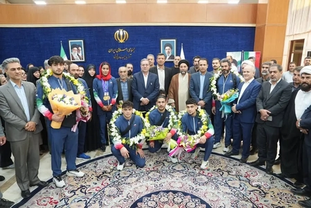 استقبال از قهرمانان آذربایجان‌غربی بازگشته از بازی‌های آسیایی ۲۰۲۶