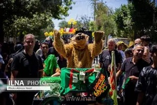 سوگ عاشورا در قزوین به روایت تصویر