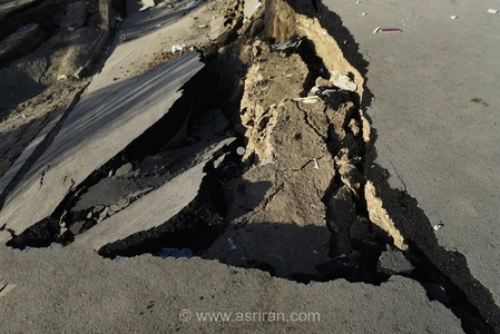 رانش زمین در داغستان روسیه؛ مسدود شدن جاده‌های مواصلاتی و تغییر مسیر تردد به روستاهای منطقه آخواخ