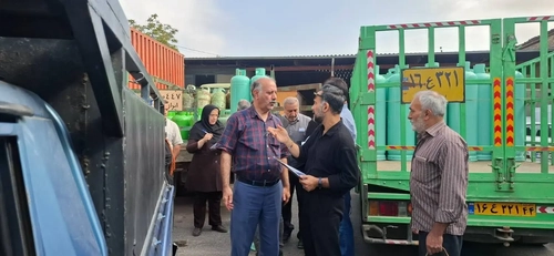 بررسی روند توزیع سیلندرهای گاز مایع ۵۰ کیلویی به خبازان گرگان