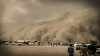طوفان شن دید را در جنوب الجزایر کاهش داد