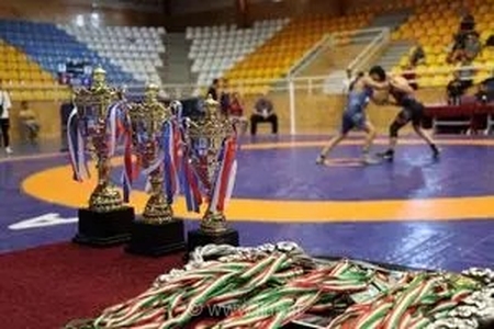 قهرمانی مشترک کشتی ناشنوایان آذربایجان شرقی و خراسان رضوی در مسابقات ارومیه
