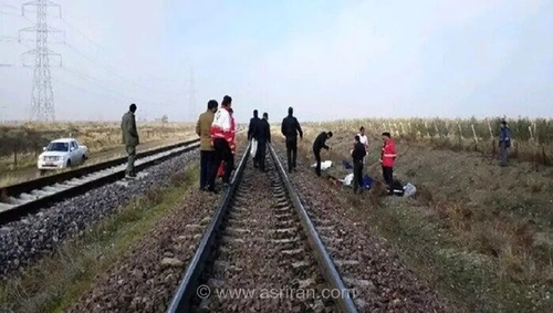 مرگ زن ۷۰ ساله در پی برخورد قطار در سوادکوه