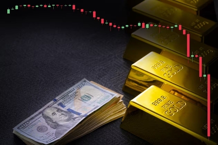 کاهش قیمت طلا پس از صعود یک هفته‌ای؛ چشم‌انداز تورم آمریکا و تصمیم فدرال رزرو