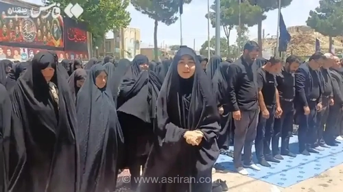 برگزاری نماز ظهر عاشورا در کلاته‌رودبار سمنان
