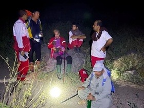 نجات کوهنوردان مفقود در تفتان پس از عملیات شبانه