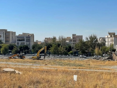 پایان عملیات تخریب زندان رجایی‌شهر در حضور خبرنگاران