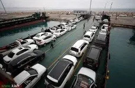 تردد ۸۷۸۱ مسافر در مسیر دریایی کیش طی یک هفته