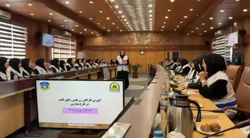 آمادگی پلیس زنان تهران برای بازگشایی مدارس؛ تصاویر جدید