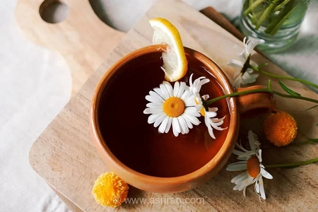 دمنوش بابونه برا رفع خستگی موثر است