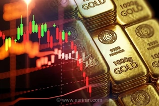 کاهش قیمت طلای جهانی در معاملات دوشنبه