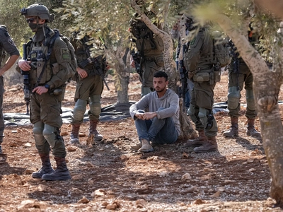 اسرائیل ۳۶ فلسطینی را در نوار غزه دستگیر کرد، حملات به کشاورزان تشدید شد