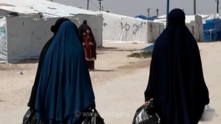 زنان و کودکان همچنان در کمپ «روج» سوریه گرفتار مانده‌اند