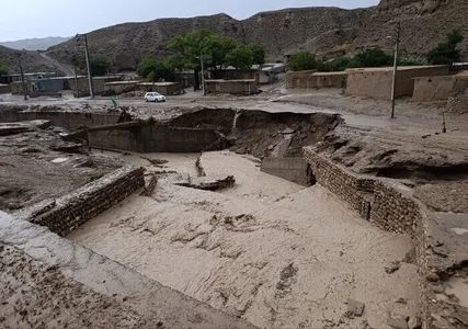 مفقود شدن دو کارگر فصلی در طغیان رودخانه اترک گلستان