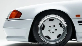مرسدس بنز SL 60 AMG مدل ۱۹۹۱؛ بازگشت به دوران طلایی تیونینگ پیش از ادغام با مرسدس
