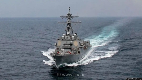 سپاه: هدف قرار دادن دو ناوشکن آمریکایی DDG-119 و DDG-53 با موشک‌های بالستیک