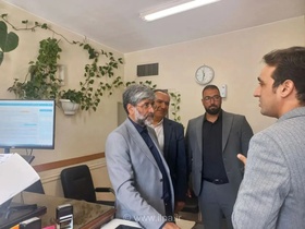 بازدید رئیس کل دادگستری تهران از دادگستری ورامین و بررسی روند رسیدگی به پرونده‌ها